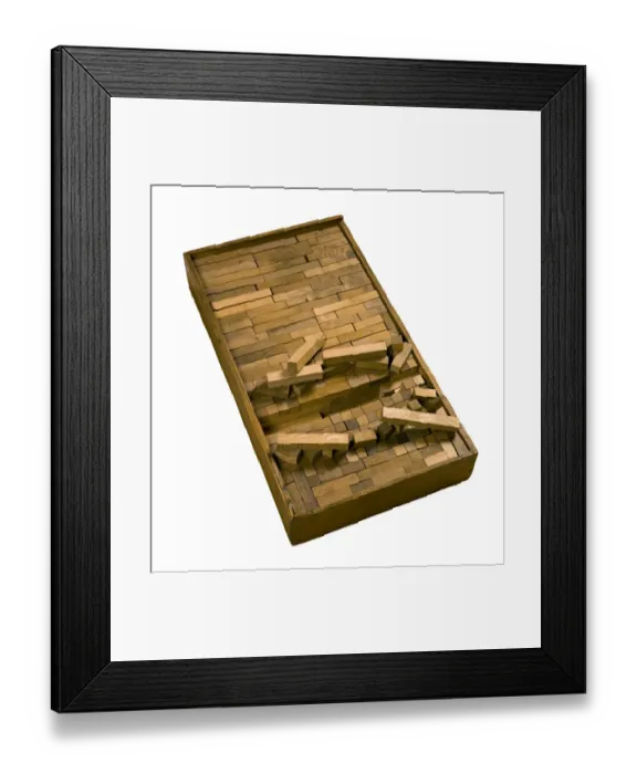 Framed Print : Box of Bricks DP028933