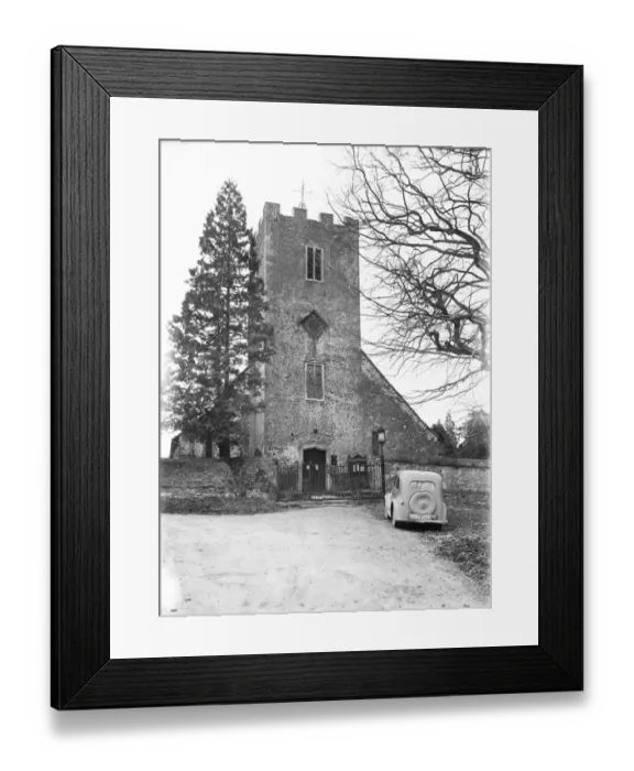 Framed Print : St Marys Church, Buriton BB45_02085