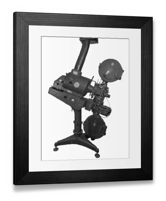 Framed Print : BTH Projector BB87_03730 Framed Print : BTH Projector BB87_03730