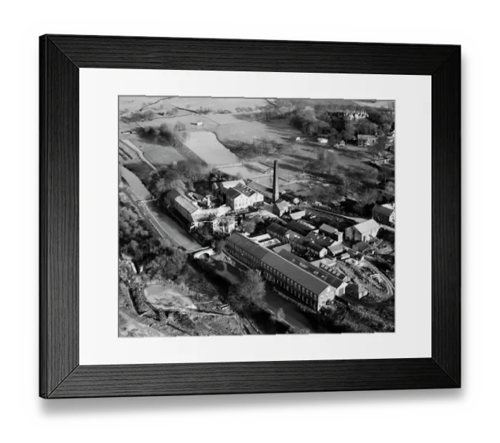 Framed Print : Paper Mill EAW012428