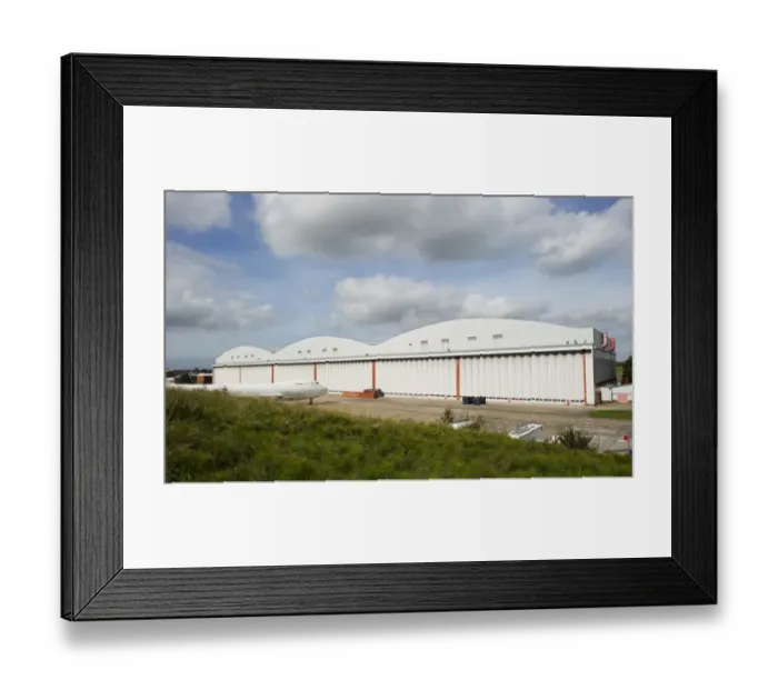 Framed Print : Brabazon Hangar DP137889 Framed Print : Brabazon Hangar DP137889