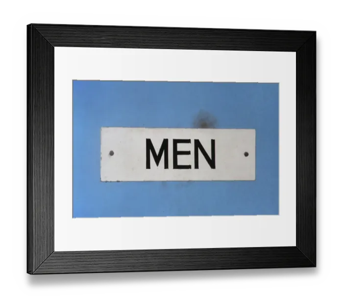 Framed Print : Men DP153011