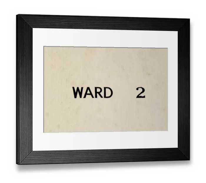Framed Print : Ward Two DP149312