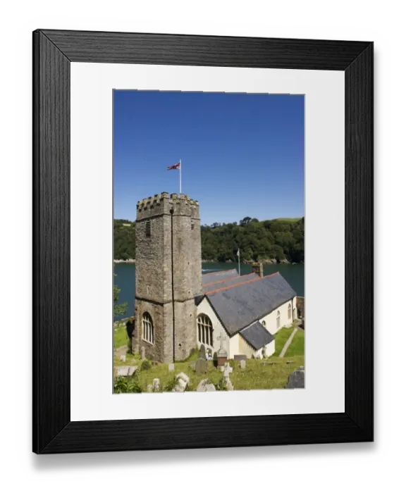 Framed Print : St Petrox Church, Dartmouth Castle N120043 Framed Print : St Petrox Church, Dartmouth Castle N120043
