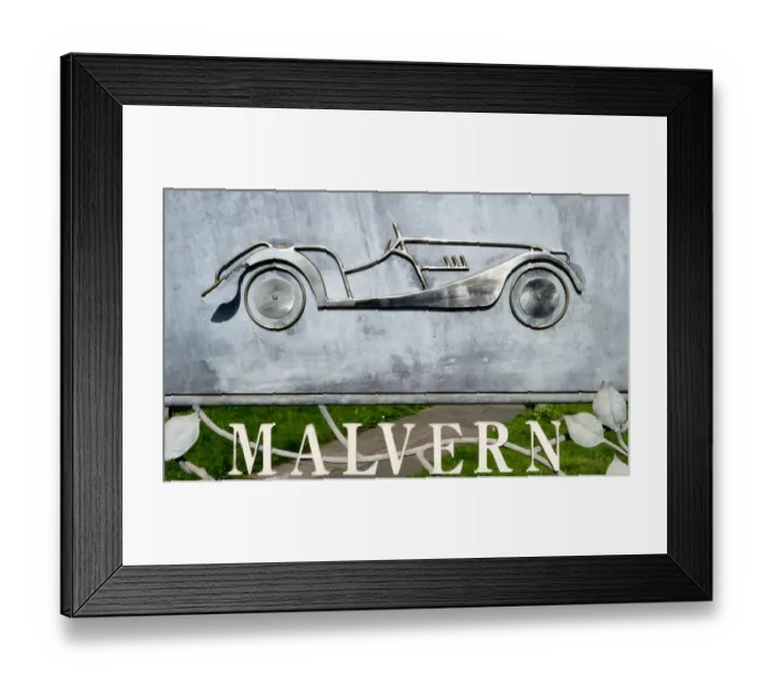 Framed Print : Morgan sign Malvern DP139471