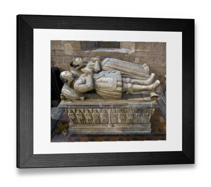 Framed Print : Giffard Tomb DP139505