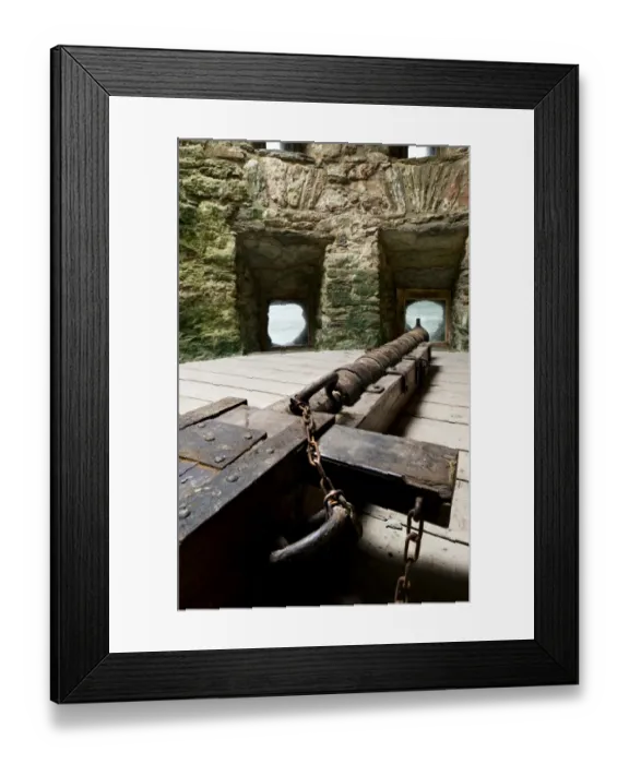 Framed Print : Ancient cannon DP149271