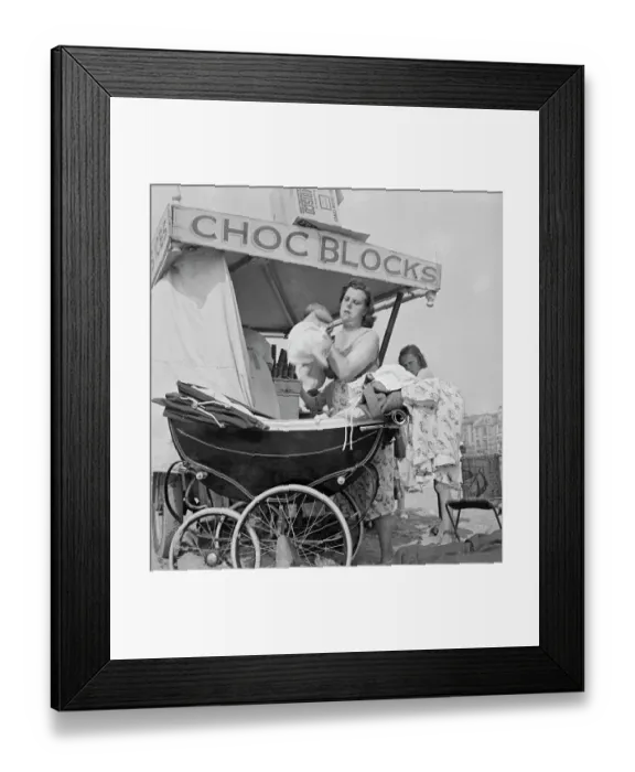 Framed Print : Out of the pram a086152