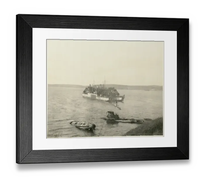 Framed Print : Stranded submarines JXC01_02_006