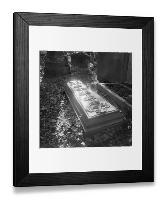Framed Print : Tomb, Highgate Cemetery a074532