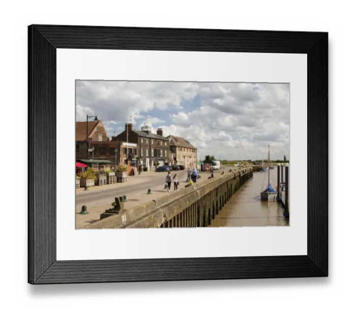 Framed Print : South Quay Kings Lynn DP217307