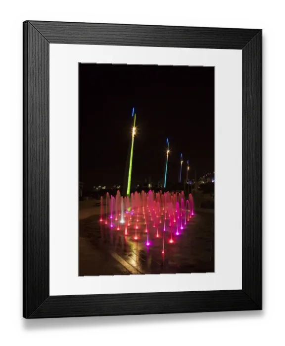Framed Print : Water fountain DP219100