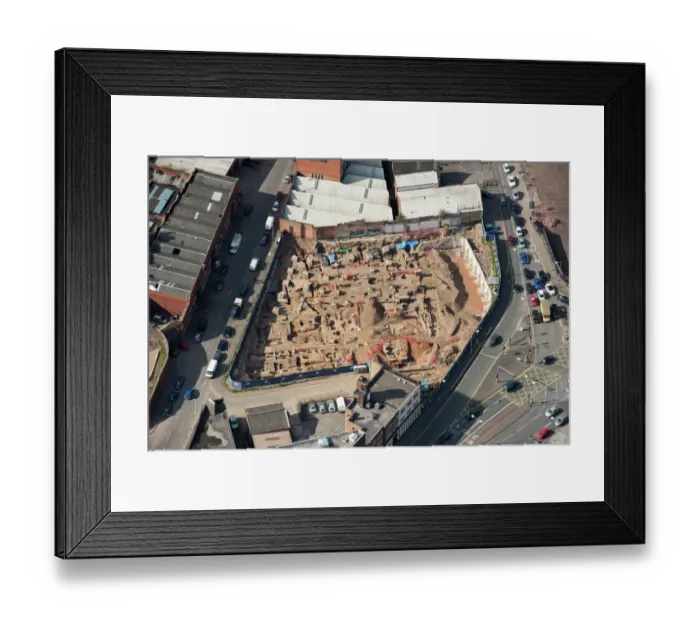 Framed Print : Leicester excavations 33128_032 Framed Print : Leicester excavations 33128_032