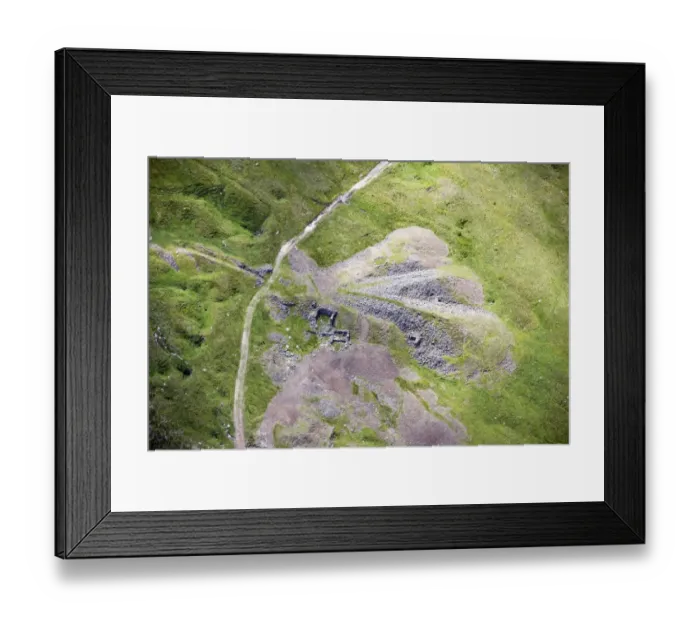 Framed Print : Cross Fell lead mine 28543_061