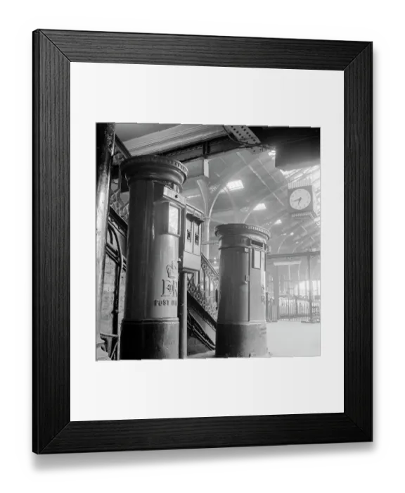 Framed Print : Post boxes a061706