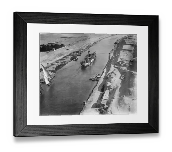 Framed Print : Suez Canal, 1918 EGP_22663_18