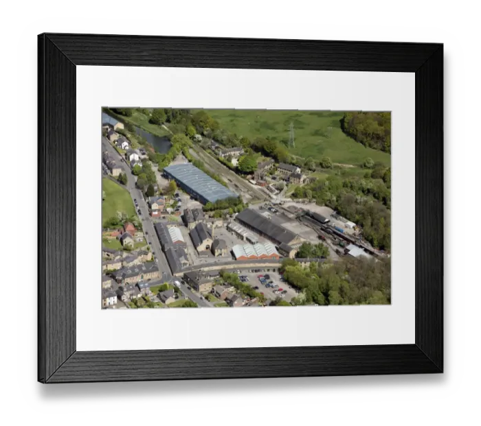 Framed Print : Elsecar Colliery workshops 28940_029
