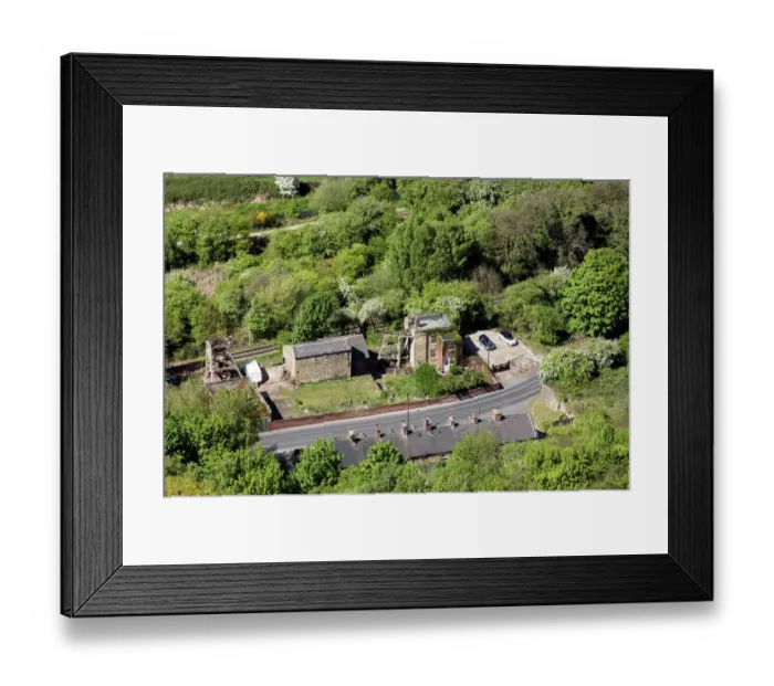 Framed Print : Elsecar Low Pit Colliery 28940_052