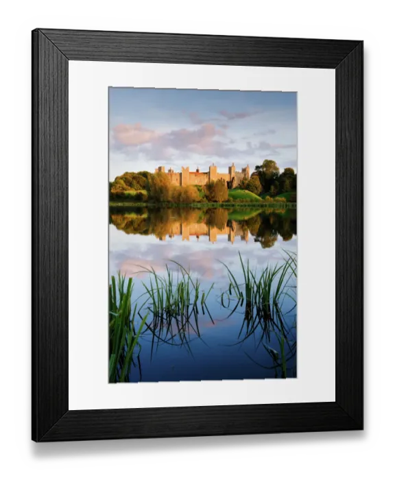 Framed Print : Framlingham Castle N080531 Framed Print : Framlingham Castle N080531