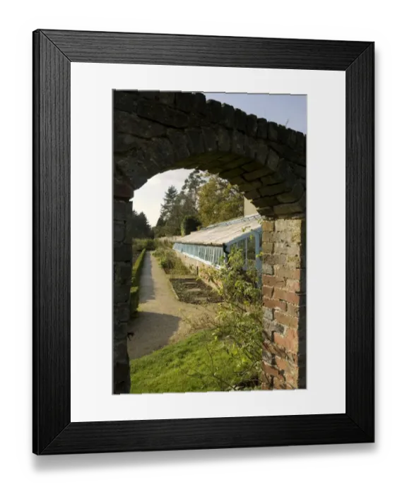 Framed Print : Down House Kitchen Garden N080517 Framed Print : Down House Kitchen Garden N080517
