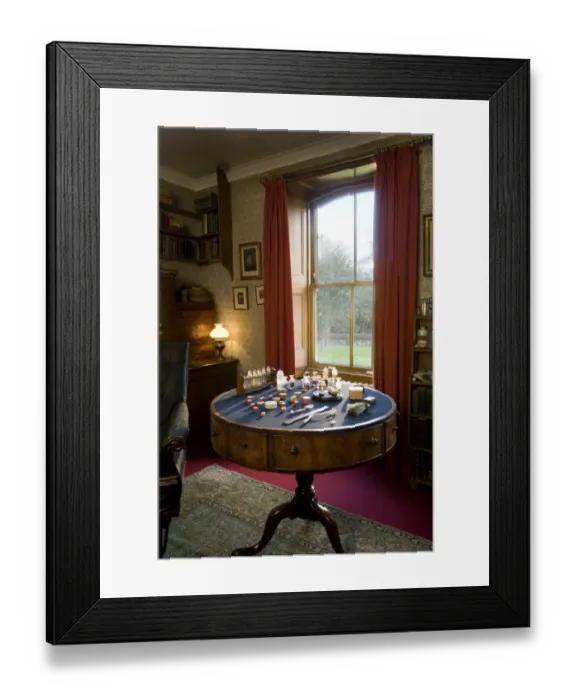 Framed Print : Darwins study N080518