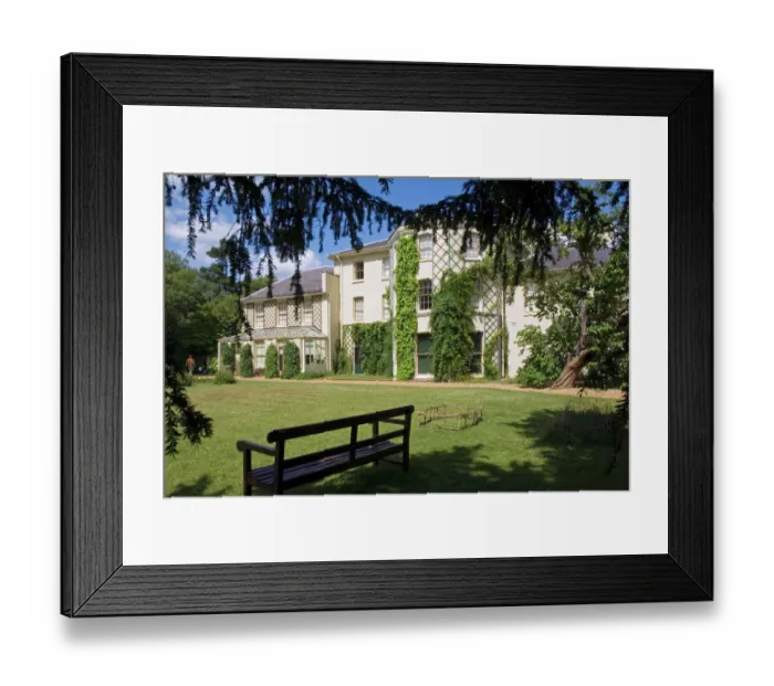 Framed Print : Down House from the garden N080520 Framed Print : Down House from the garden N080520