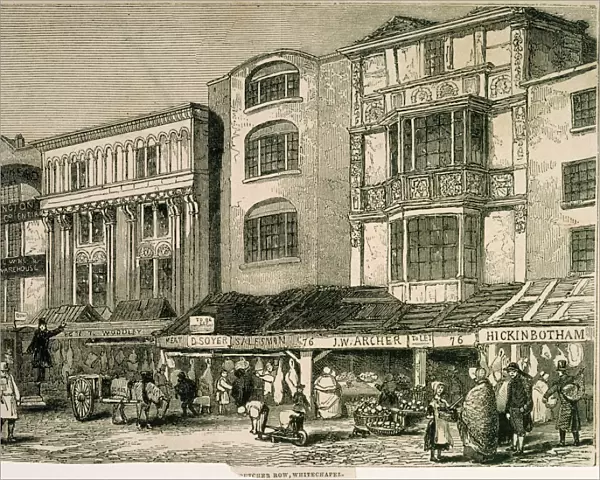 Butcher Row, Whitechapel in 1850 J000141