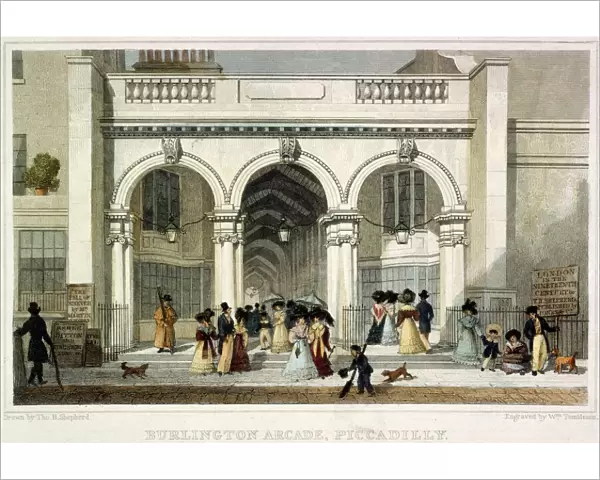 Burlington Arcade, Piccadilly 1827 J000145