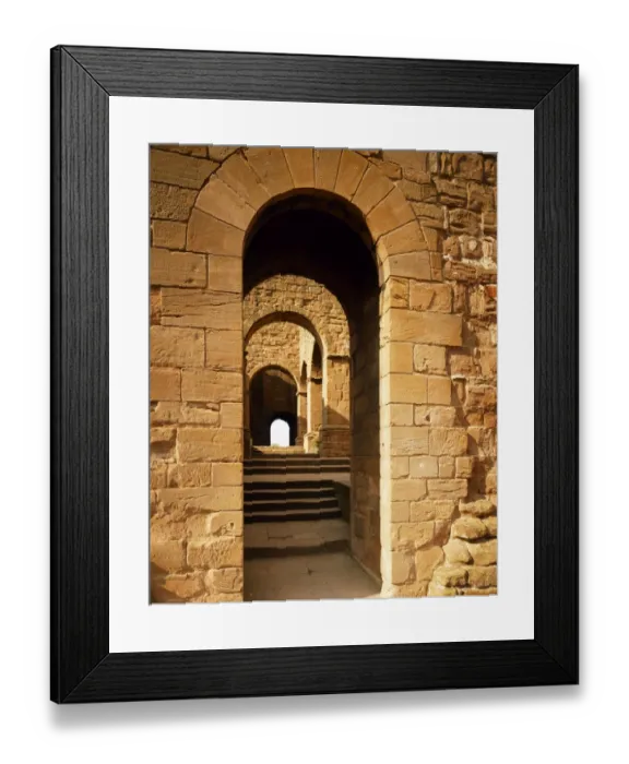 Framed Print : Kenilworth Castle Loggia J900456