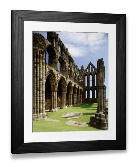 Framed Print : Whitby Abbey J850266