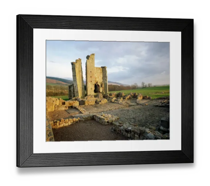 Framed Print : Edlingham Castle J940539 Framed Print : Edlingham Castle J940539