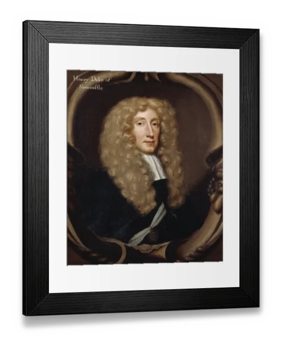 Framed Print : Henry Cavendish, 2nd Duke of Newcastle J970237 Framed Print : Henry Cavendish, 2nd Duke of Newcastle J970237