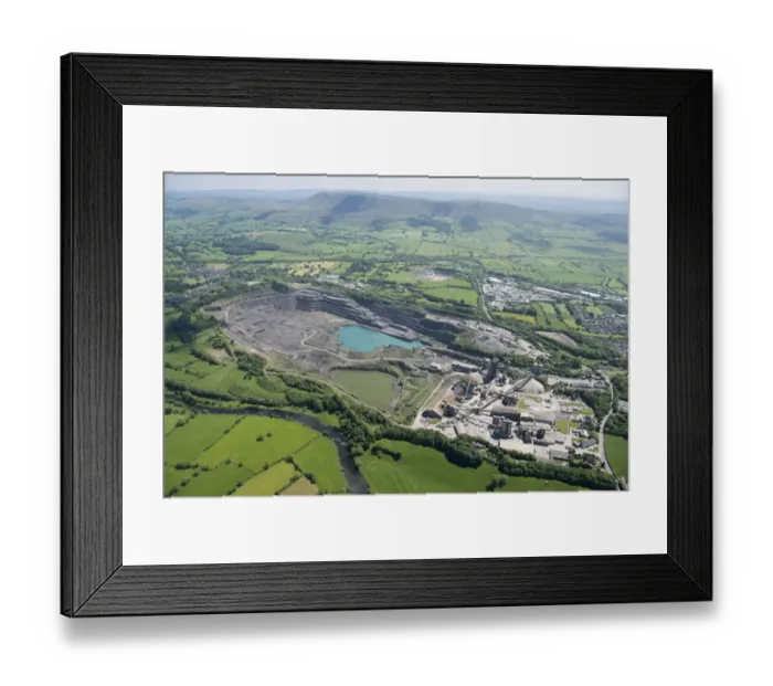 Framed Print : Quarry and works 33169_018