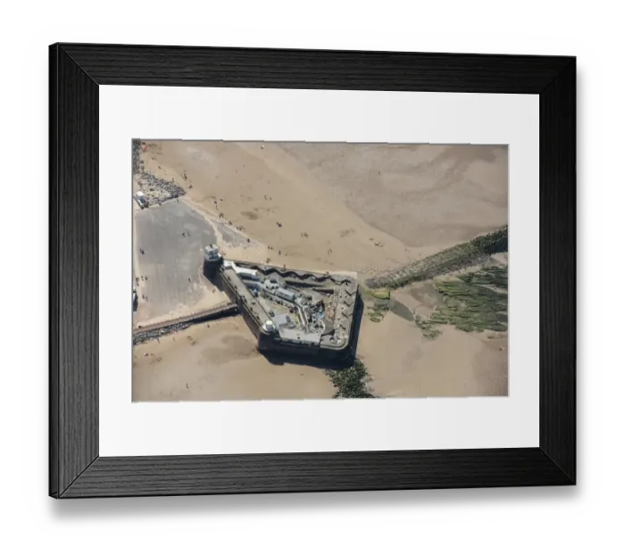 Framed Print : Fort Perch Rock 33151_014 Framed Print : Fort Perch Rock 33151_014