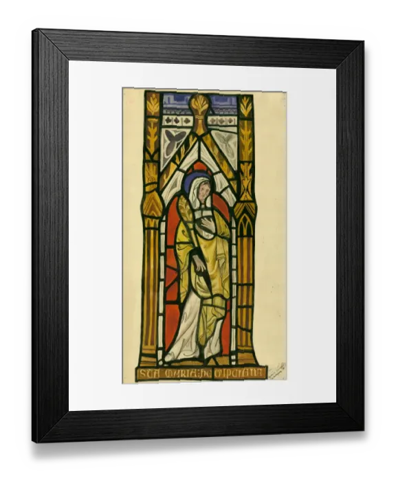 Framed Print : St Mary of Egypt EMM01  /  01  /  002