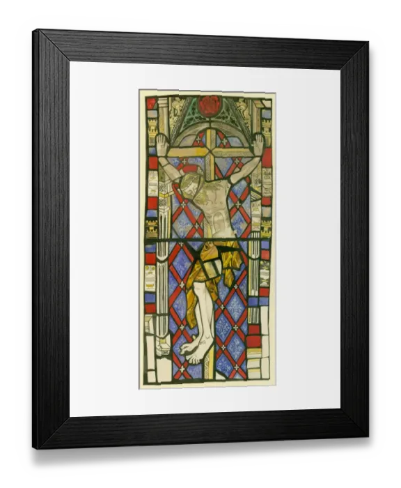 Framed Print : Crucifixion EMM01  /  01  /  025