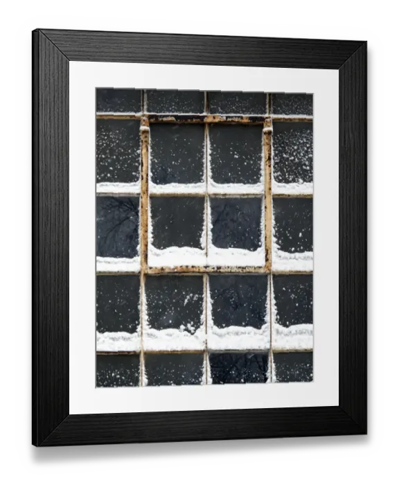 Framed Print : Snow scene DP087399