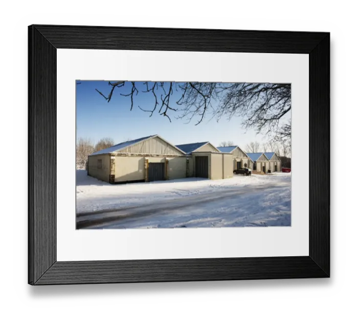 Framed Print : Aircraft hangars DP136375 Framed Print : Aircraft hangars DP136375