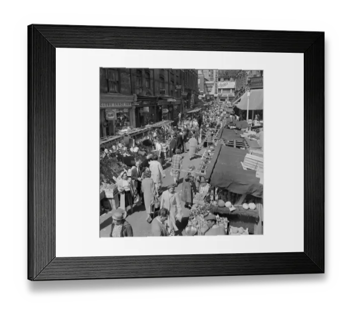 Framed Print : Soho market a099590 Framed Print : Soho market a099590