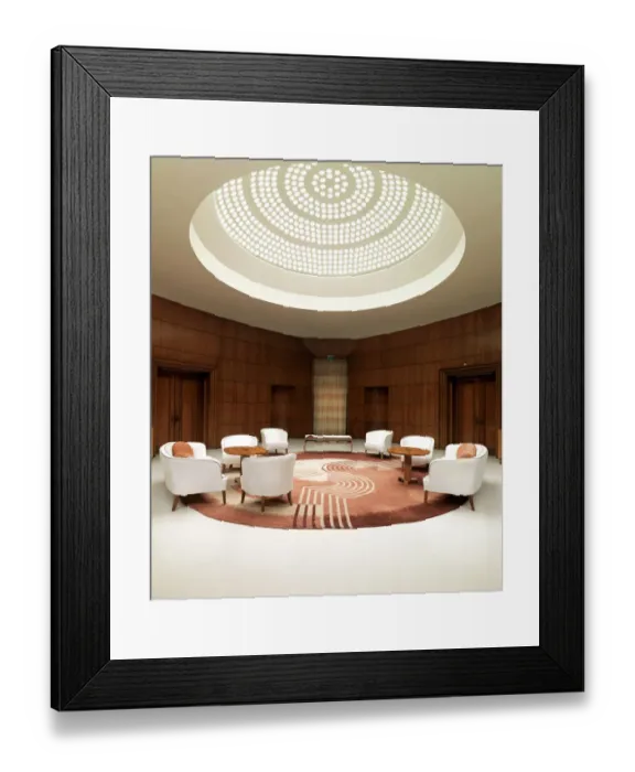 Framed Print : Entrance Hall, Eltham Palace N080561