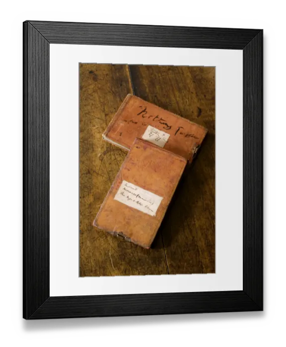 Framed Print : Charles Darwins notebooks N080592