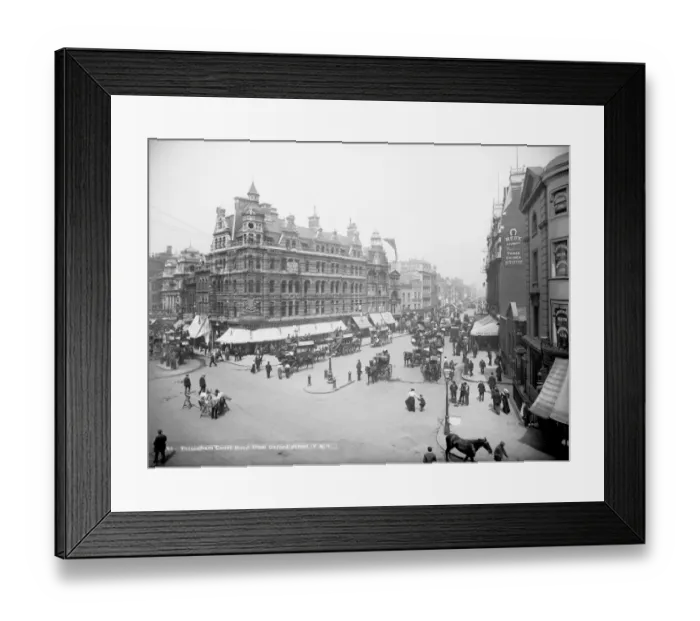 Framed Print : Victorian street scene CC97_01521