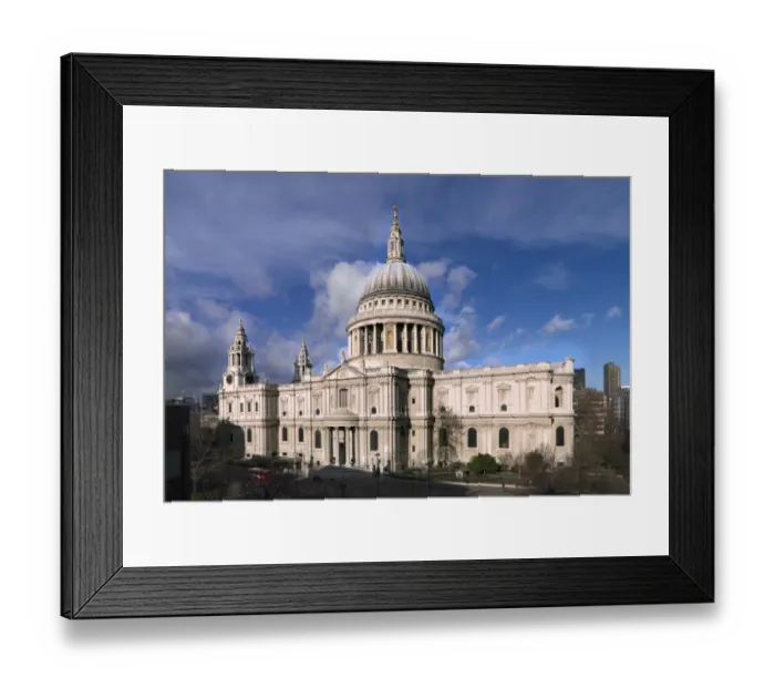 Framed Print : St Pauls Cathedral N080597 Framed Print : St Pauls Cathedral N080597