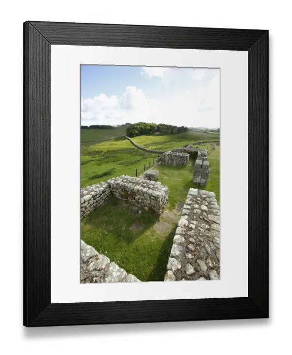 Framed Print : Housesteads Roman Fort N080603 Framed Print : Housesteads Roman Fort N080603