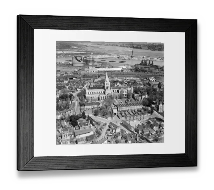 Framed Print : Rochester Cathedral EAW004796