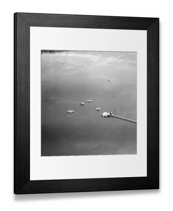 Framed Print : Flying boat berth, Southampton EAW023211