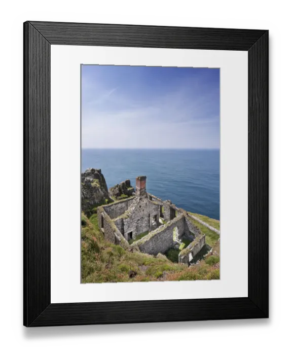 Framed Print : Fog Battery, Lundy Island DP196568 Framed Print : Fog Battery, Lundy Island DP196568