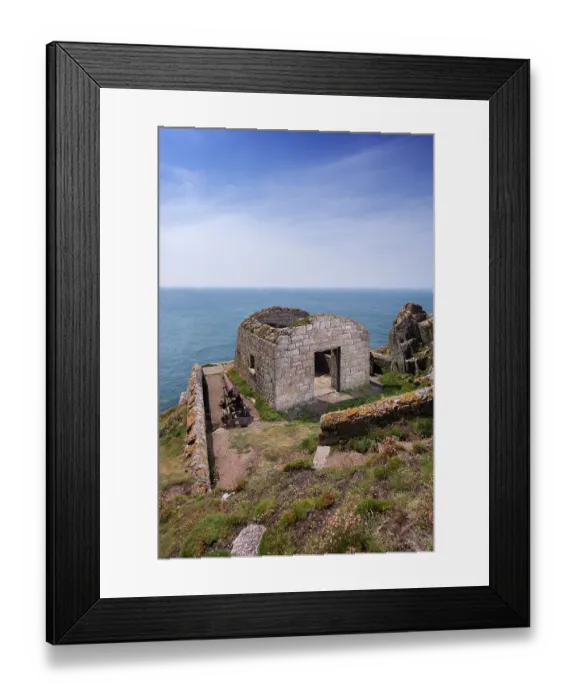 Framed Print : Fog Battery, Lundy Island DP196574 Framed Print : Fog Battery, Lundy Island DP196574