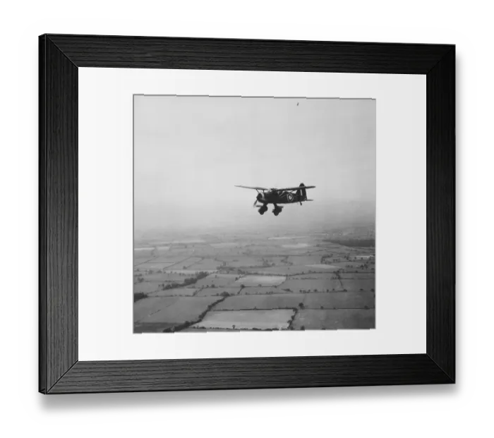 Framed Print : Lysander in flight RAF_58A_50_1_O_502