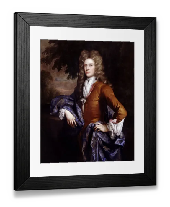 Framed Print : Portrait of an Unknown Gentleman K031270 Framed Print : Portrait of an Unknown Gentleman K031270